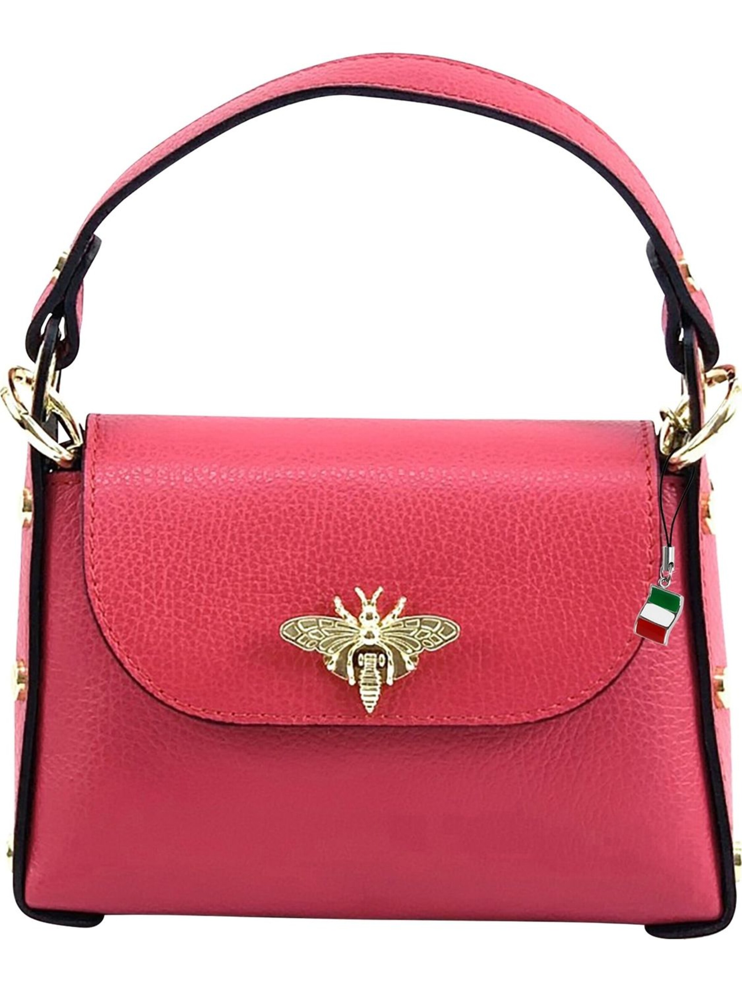 Sac bandoulière Florence en rouge : devant