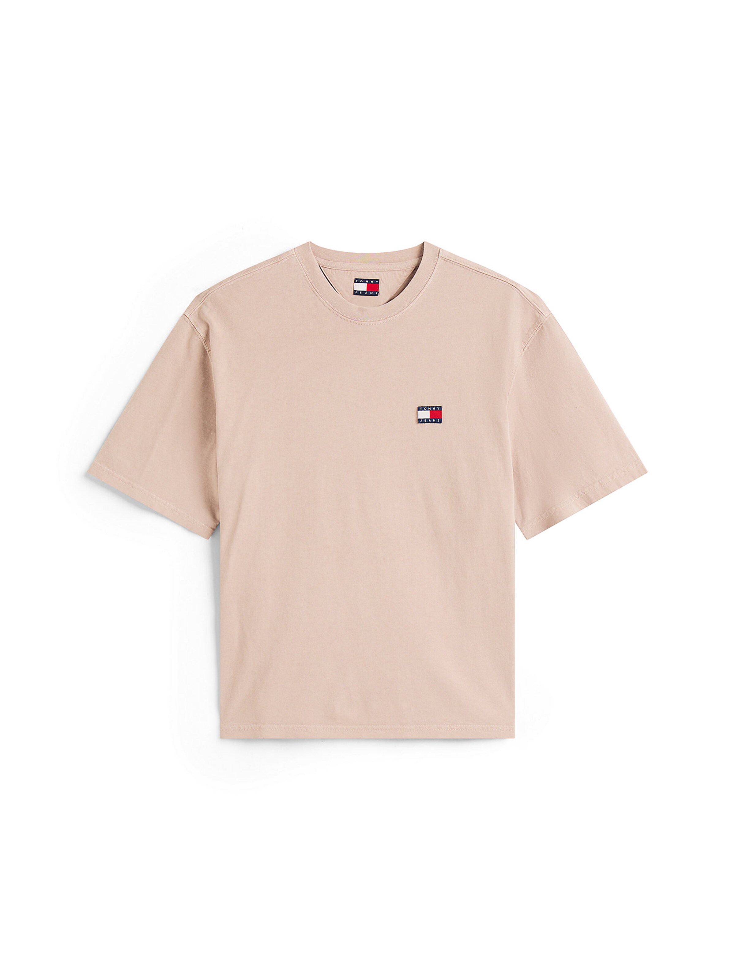 Tommy Jeans T-Shirt '90s New Classics' en taupe, Vue avec produit