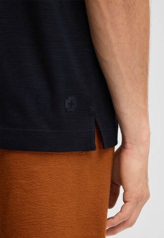STRELLSON Poloshirt 'Erik' in Schwarz