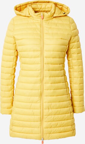 SAVE THE DUCK Between-Season Jacket 'BRYANNA' in Yellow: front