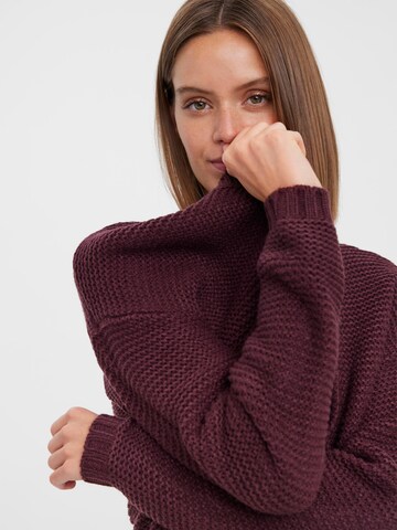 VERO MODA Cardigan i rød