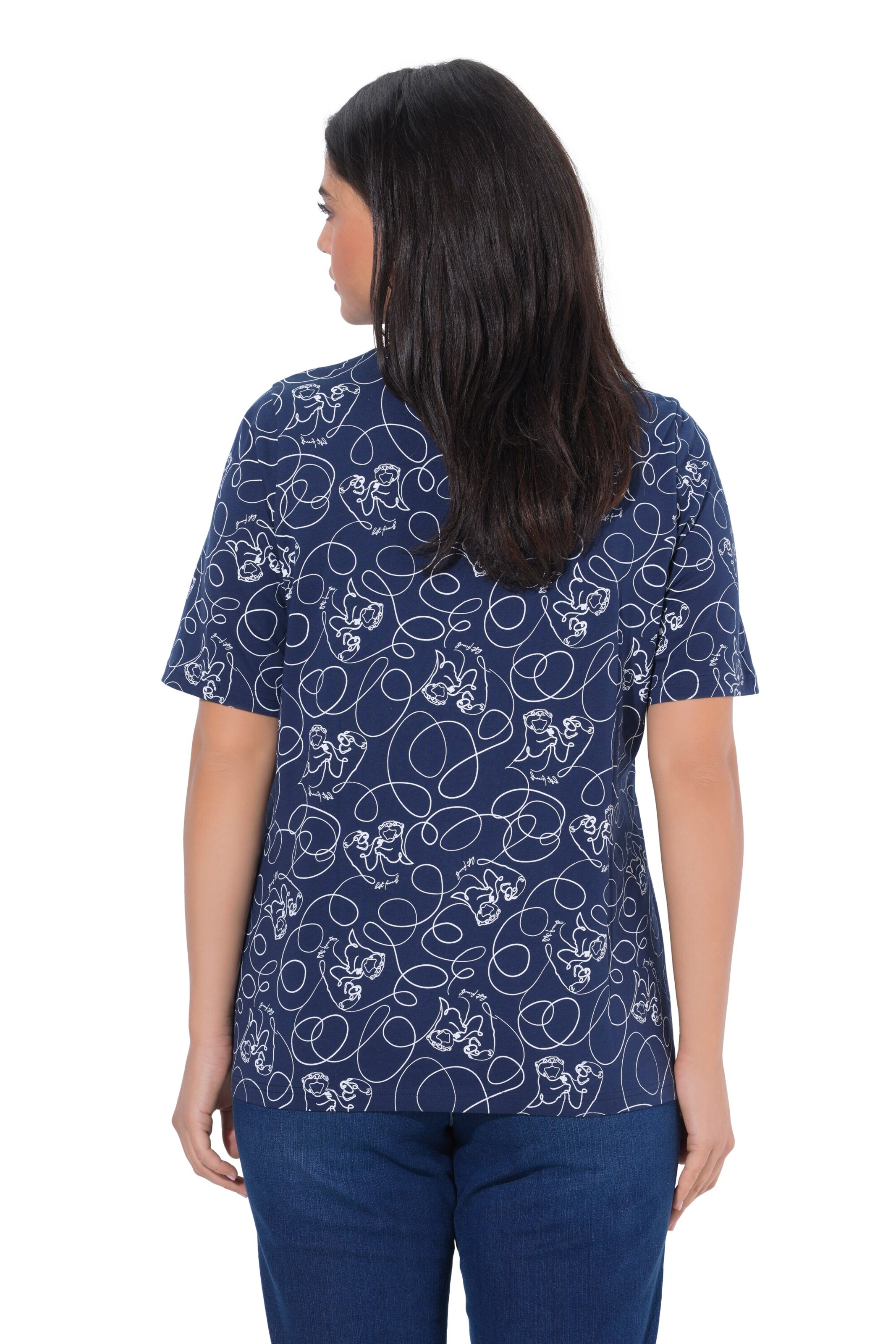 Ulla Popken Shirt in Blue