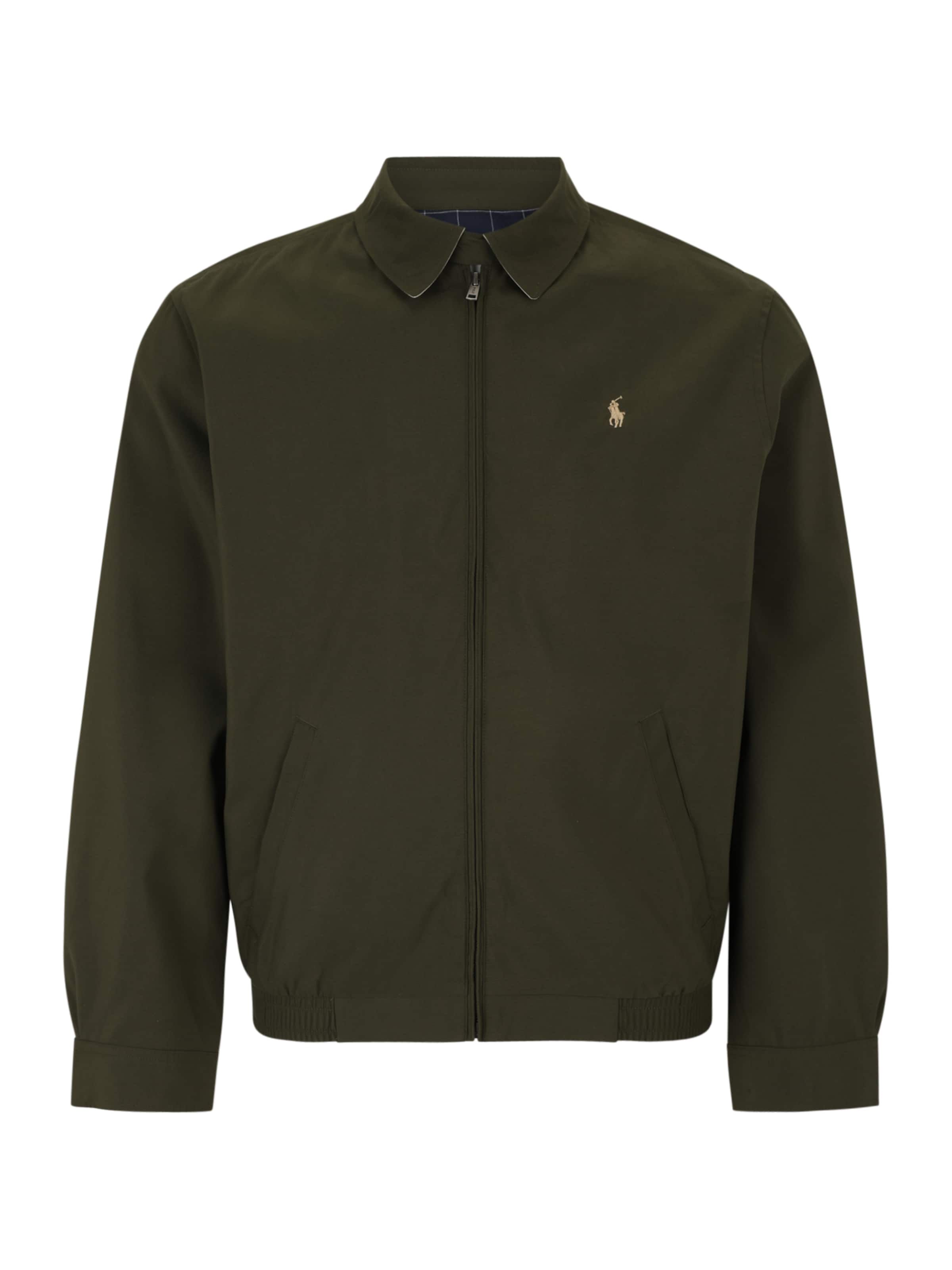 Polo Ralph Lauren Φθινοπωρινό και ανοιξιάτικο μπουφάν σε πράσινο: μπροστά