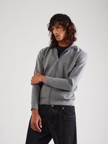 INDICODE JEANS Sweat jacket in Grey: front