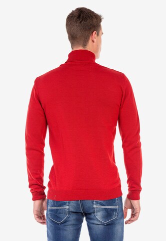 CIPO & BAXX Sweater in Red
