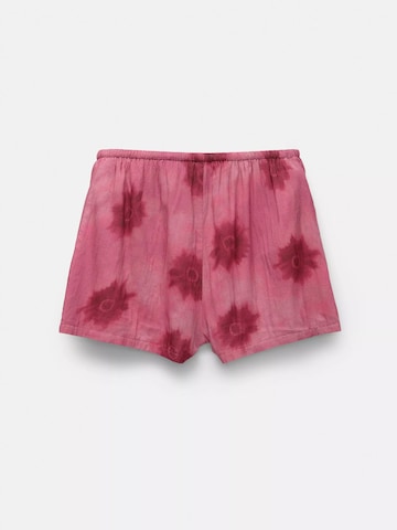 Pull&Bear Regular Broek in Lila