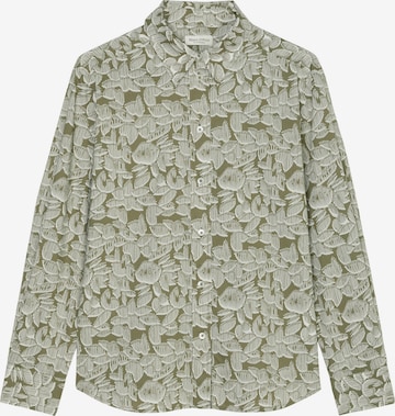 Marc O'Polo Blouse in Groen: voorkant