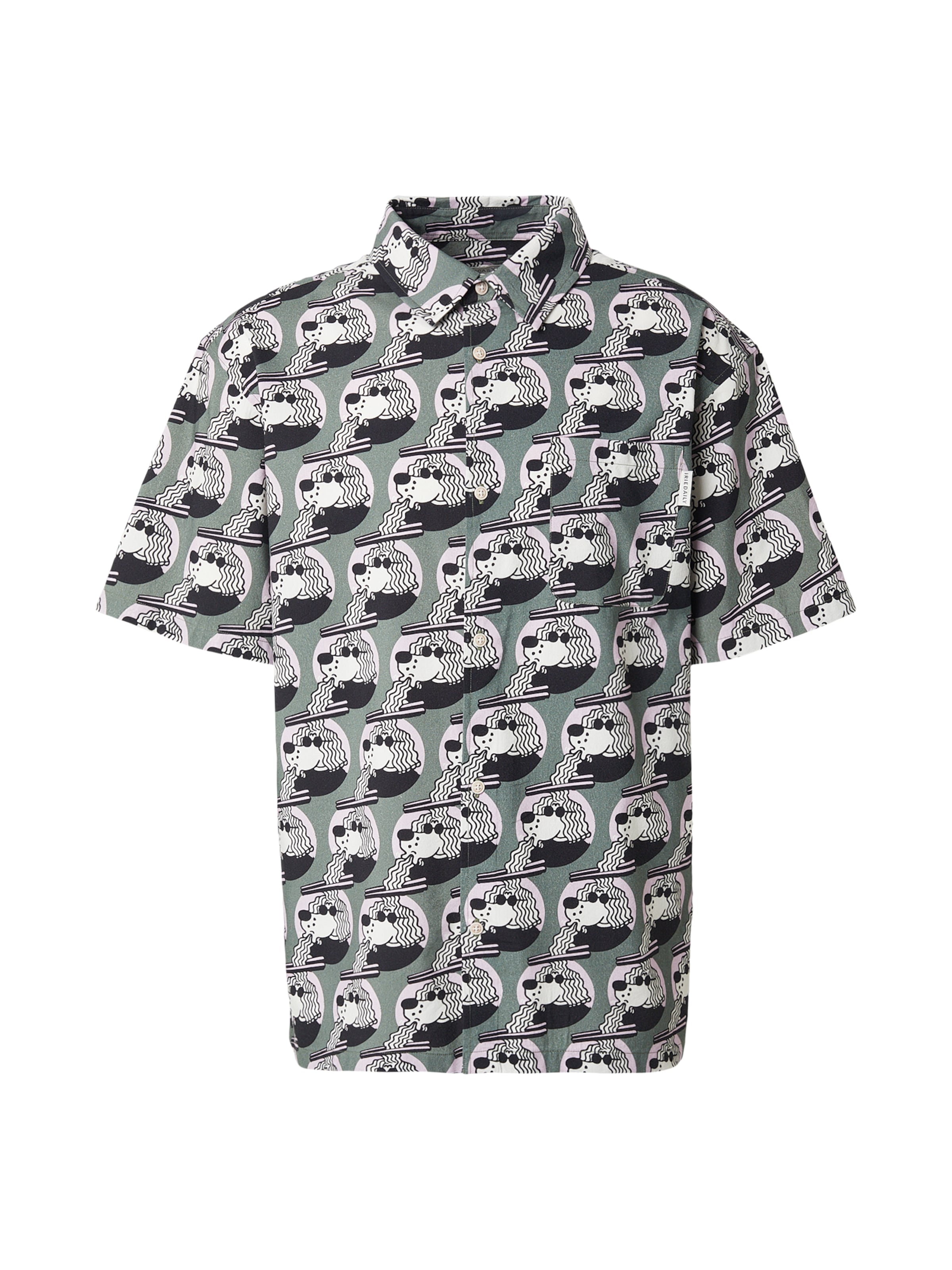 Iriedaily Πουκάμισο 'Resorio' σε πράσινο: μπροστά