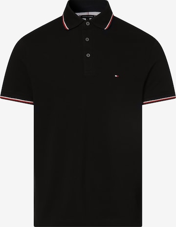 TOMMY HILFIGER Poloshirt in Schwarz: predná strana