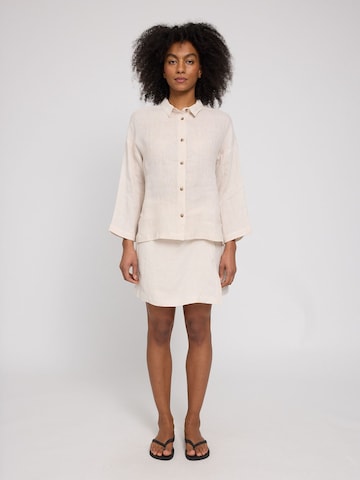 mazine Blouse 'Lia' in Beige