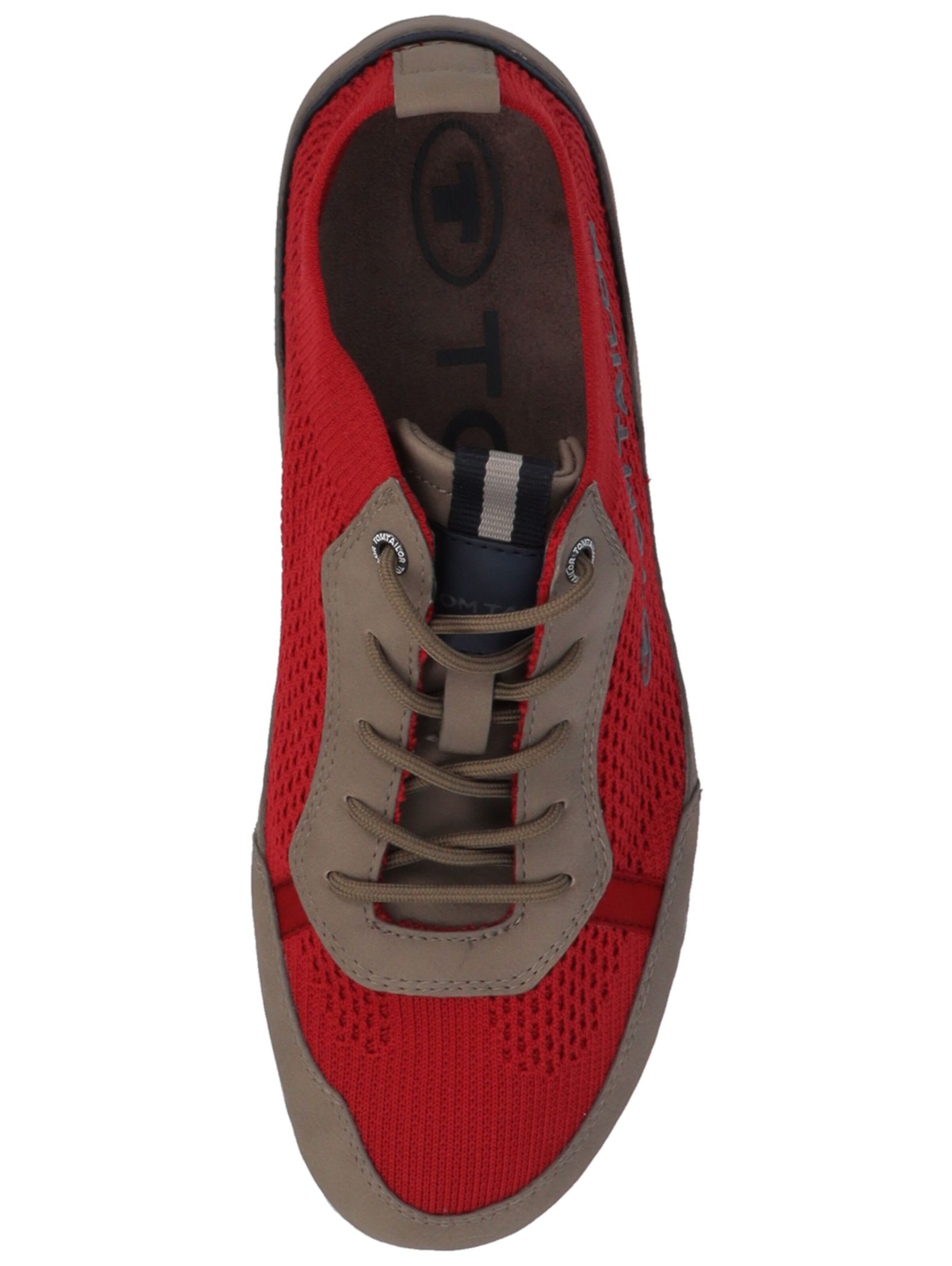 Sneaker bassa di TOM TAILOR in rosso
