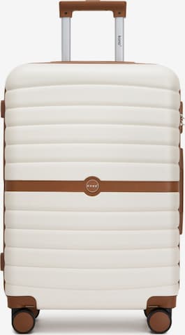 Kono Suitcase in Brown: front