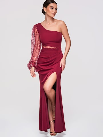 Ombre Abendkleid‌‌‌‌‌‌‌‌‌‌ in Rot