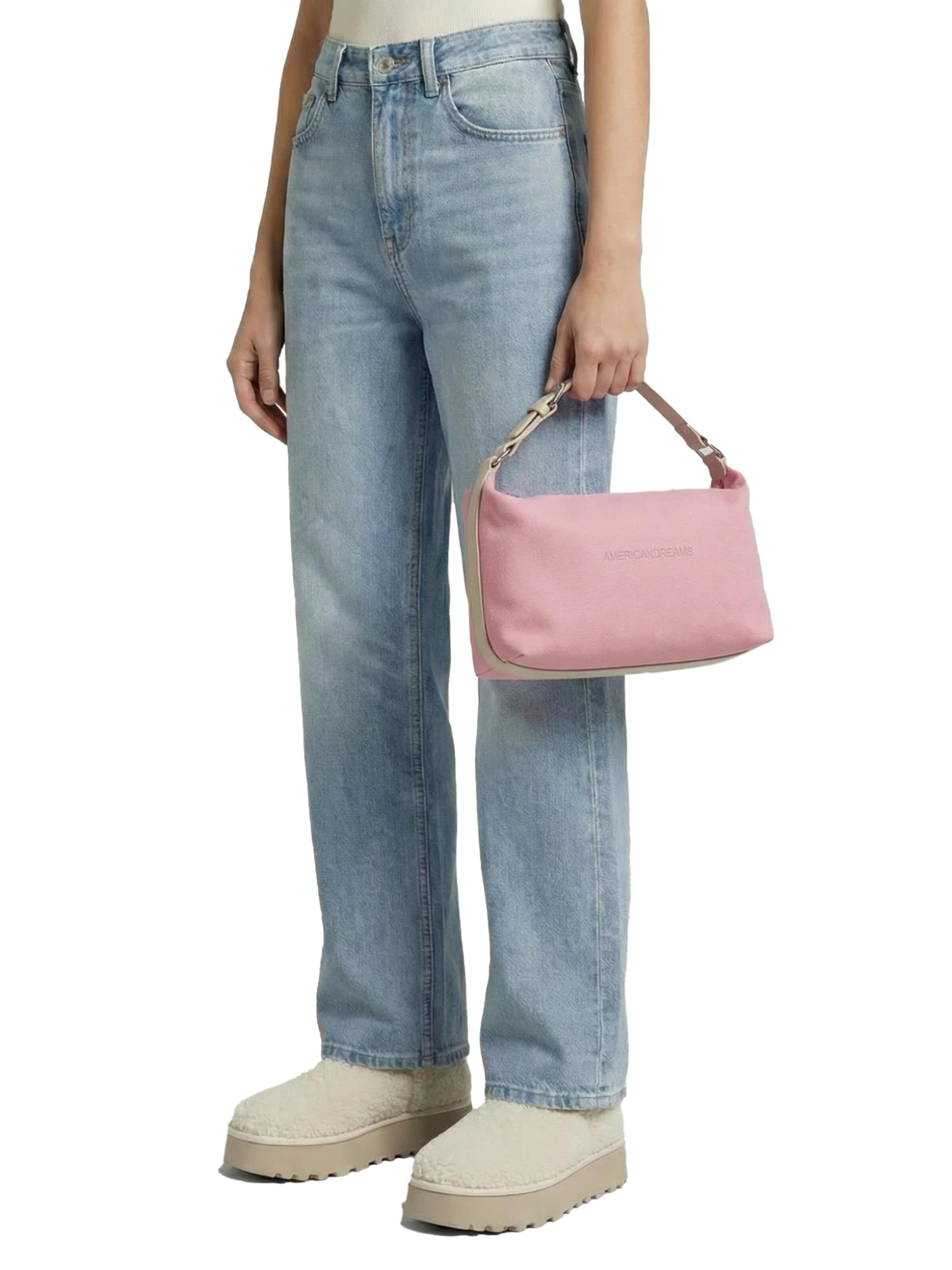 Borsa a mano 'Canvas Club' di americandreams in rosa