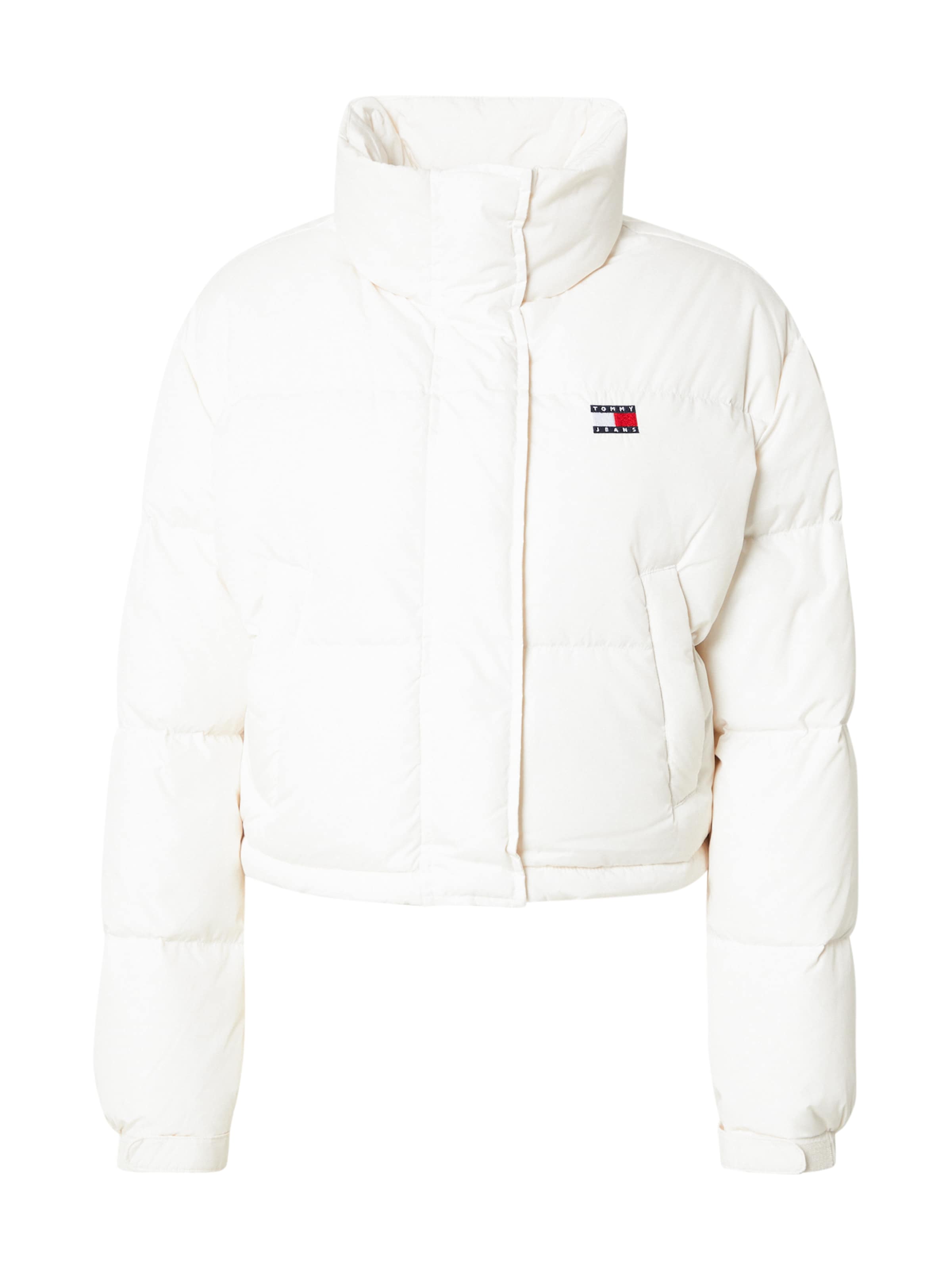 Tommy Jeans Zimná bunda - Biela: predná strana