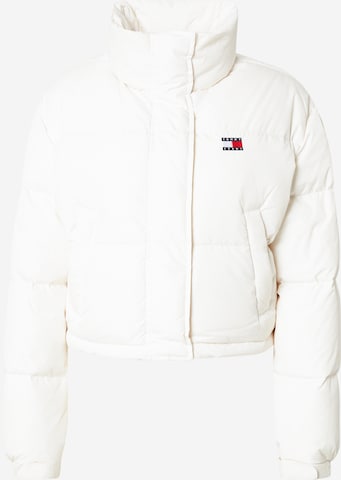 balta Tommy Jeans Žieminė striukė: priekis