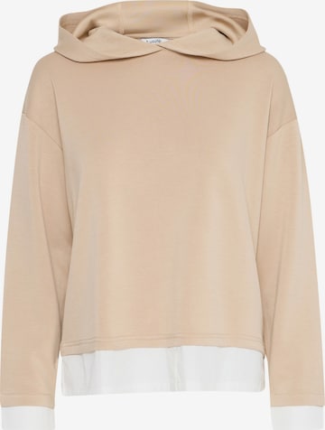 Pull-over b.young en marron : devant