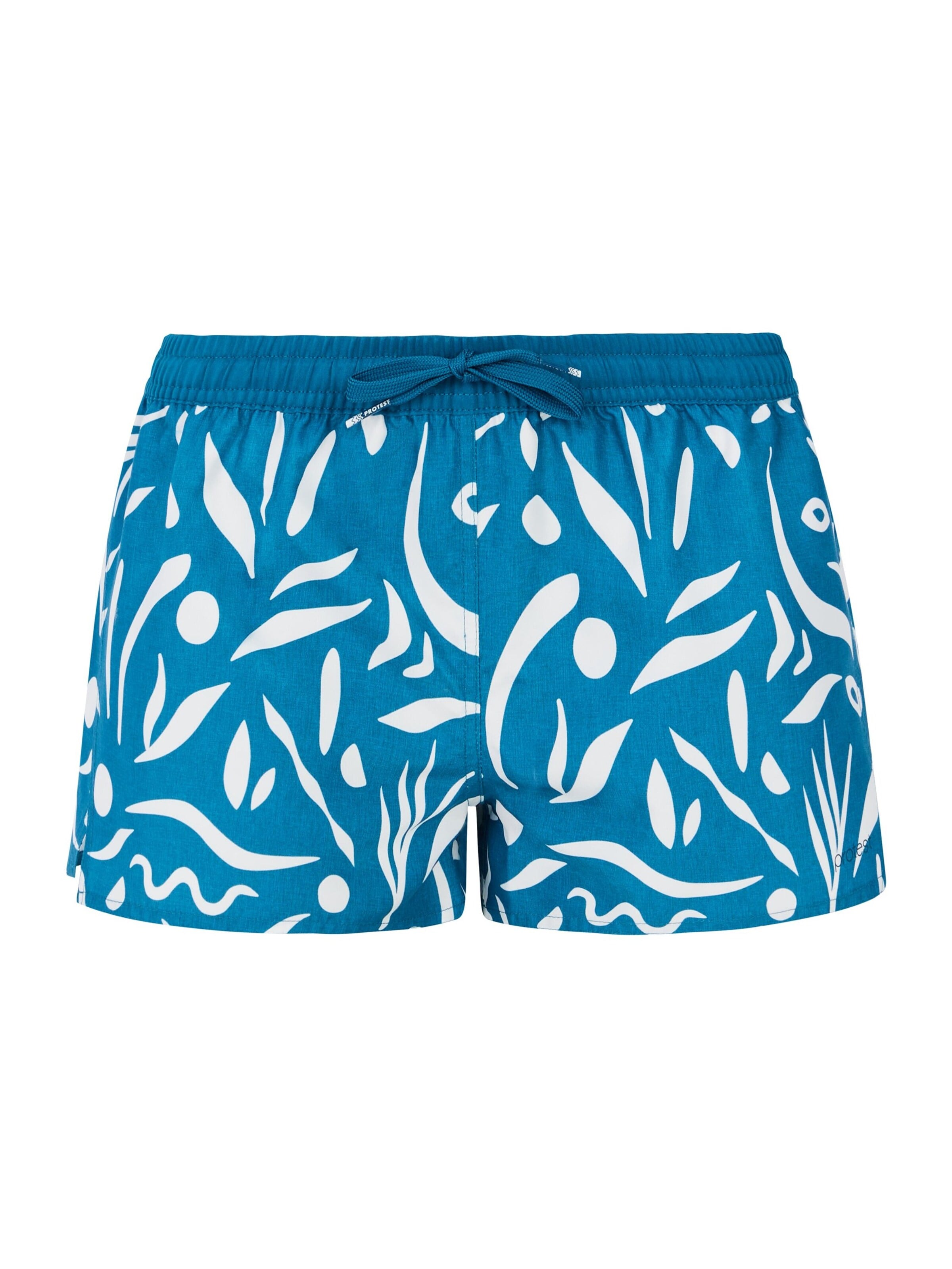 PROTEST Board shorts 'PRTCamilo' in Blue: front
