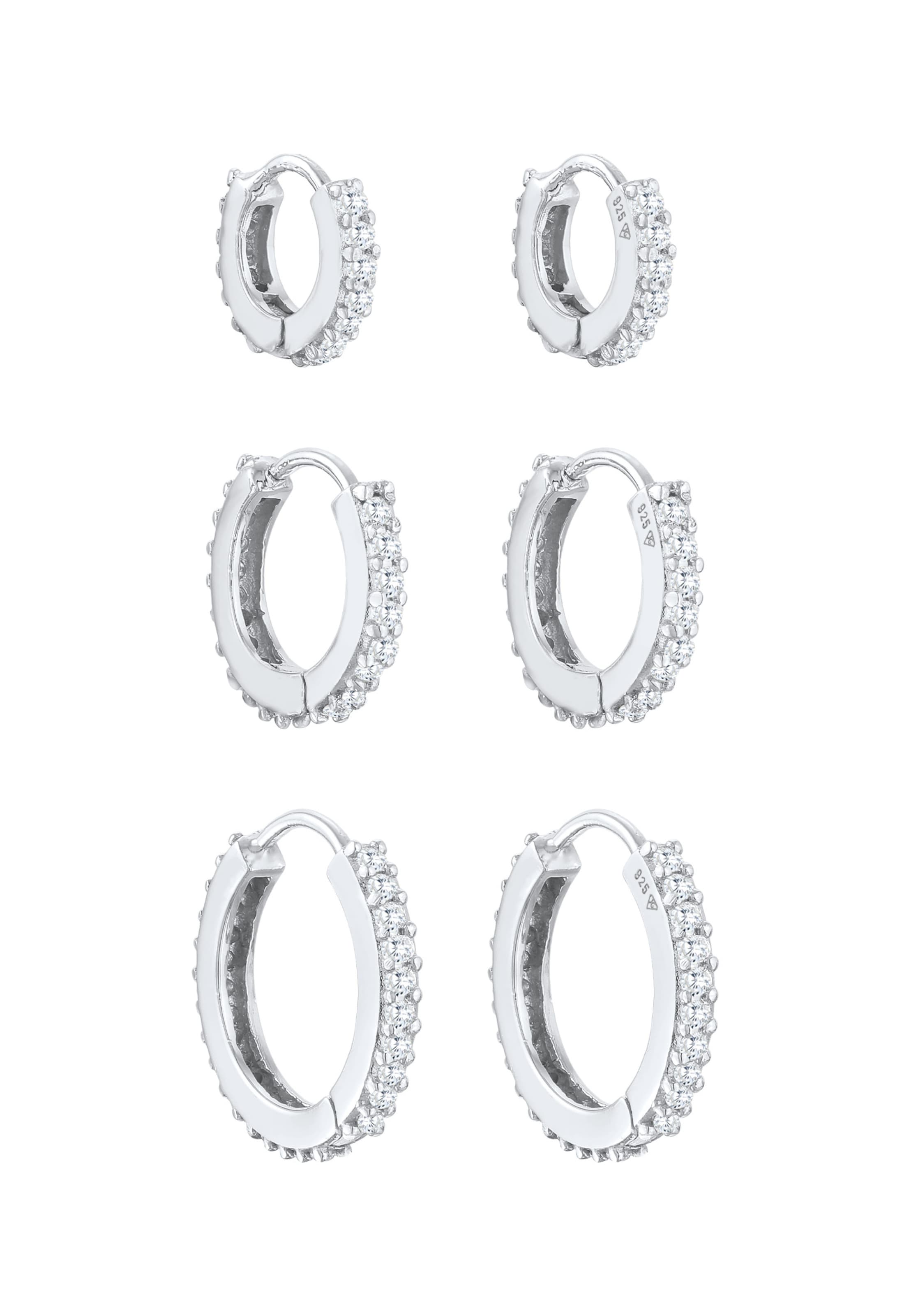 Boucles d'oreilles ELLI PREMIUM en argent