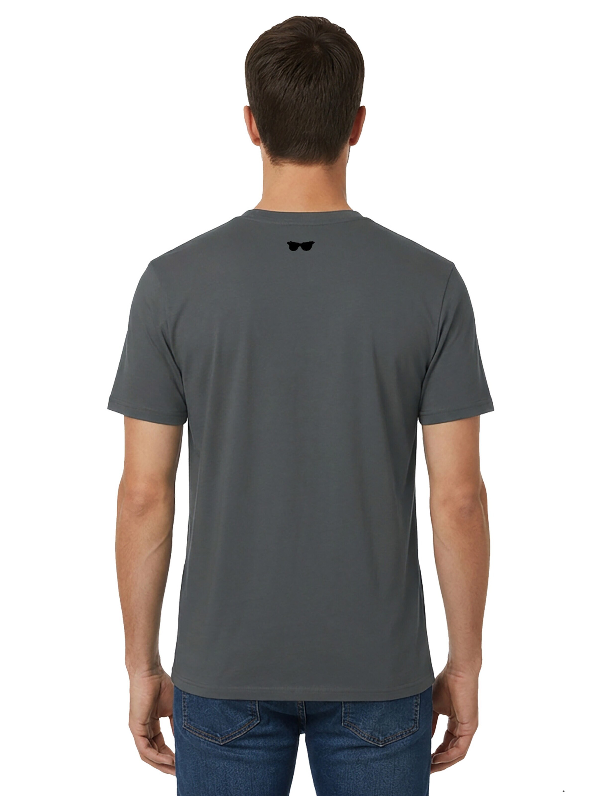 karlskopf Shirt 'HIPSTER' in Grey