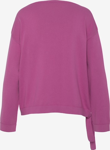 UNITED COLORS OF BENETTON Pullover in Lila