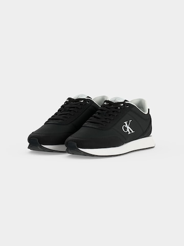 Calvin Klein Rövid szárú sportcipők 'RETRO RUNNER ESS' - fekete