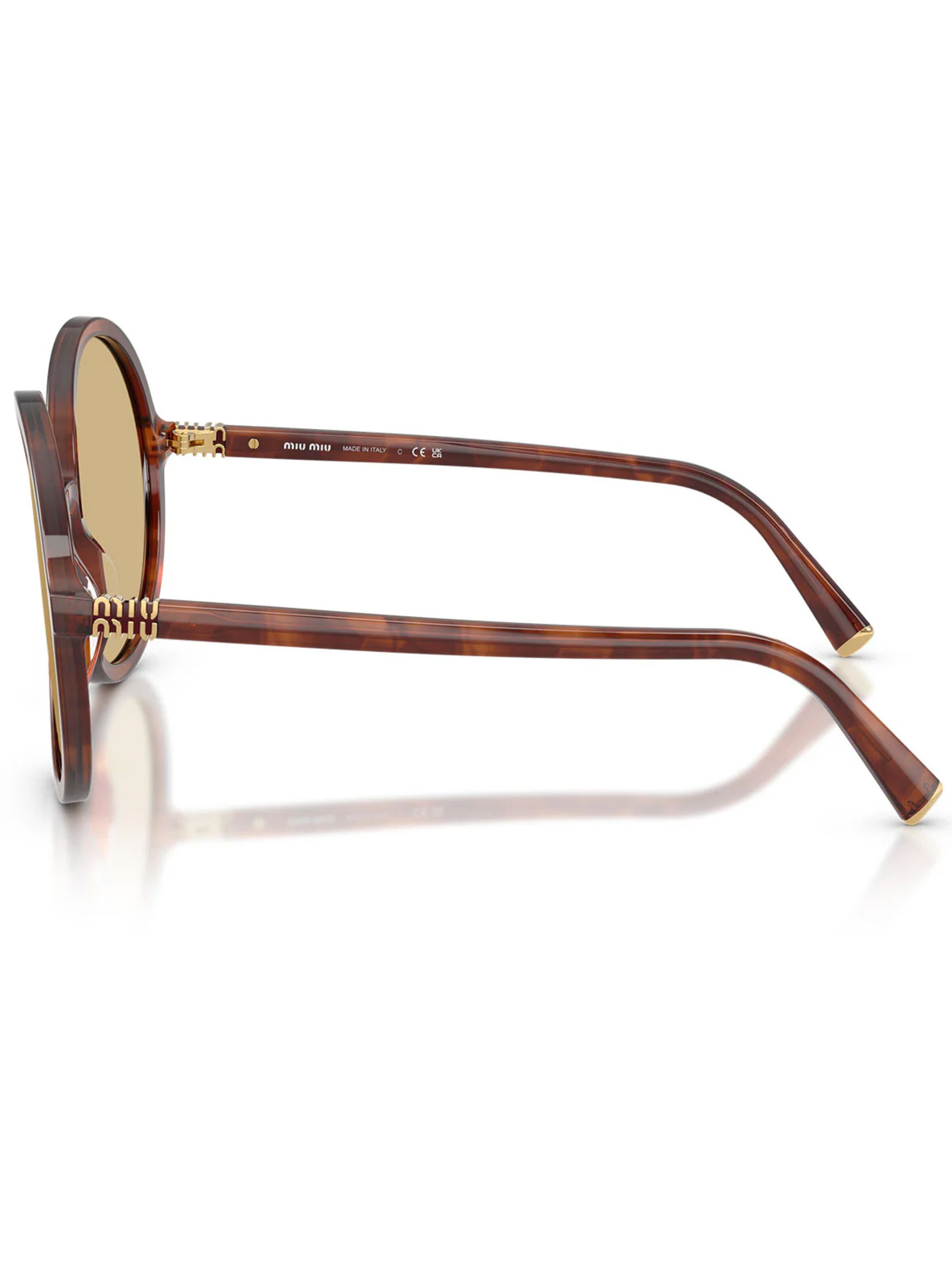 Occhiali da sole di Miu Miu in marrone