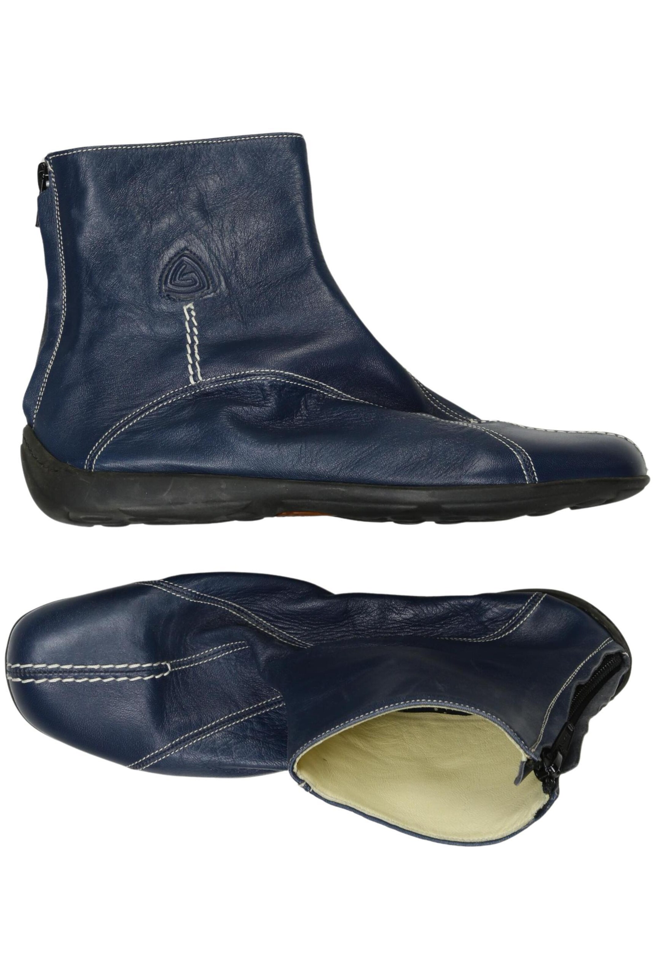 AGL Attilio Giusti Leombruni Dress Boots in 36,5 in Blue: front