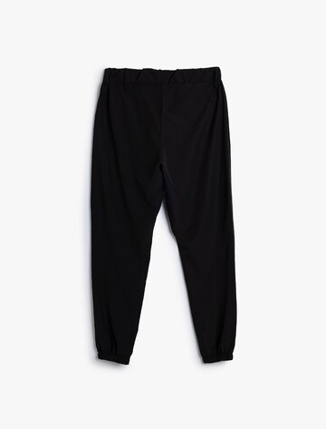 Koton Tapered Trousers in Black