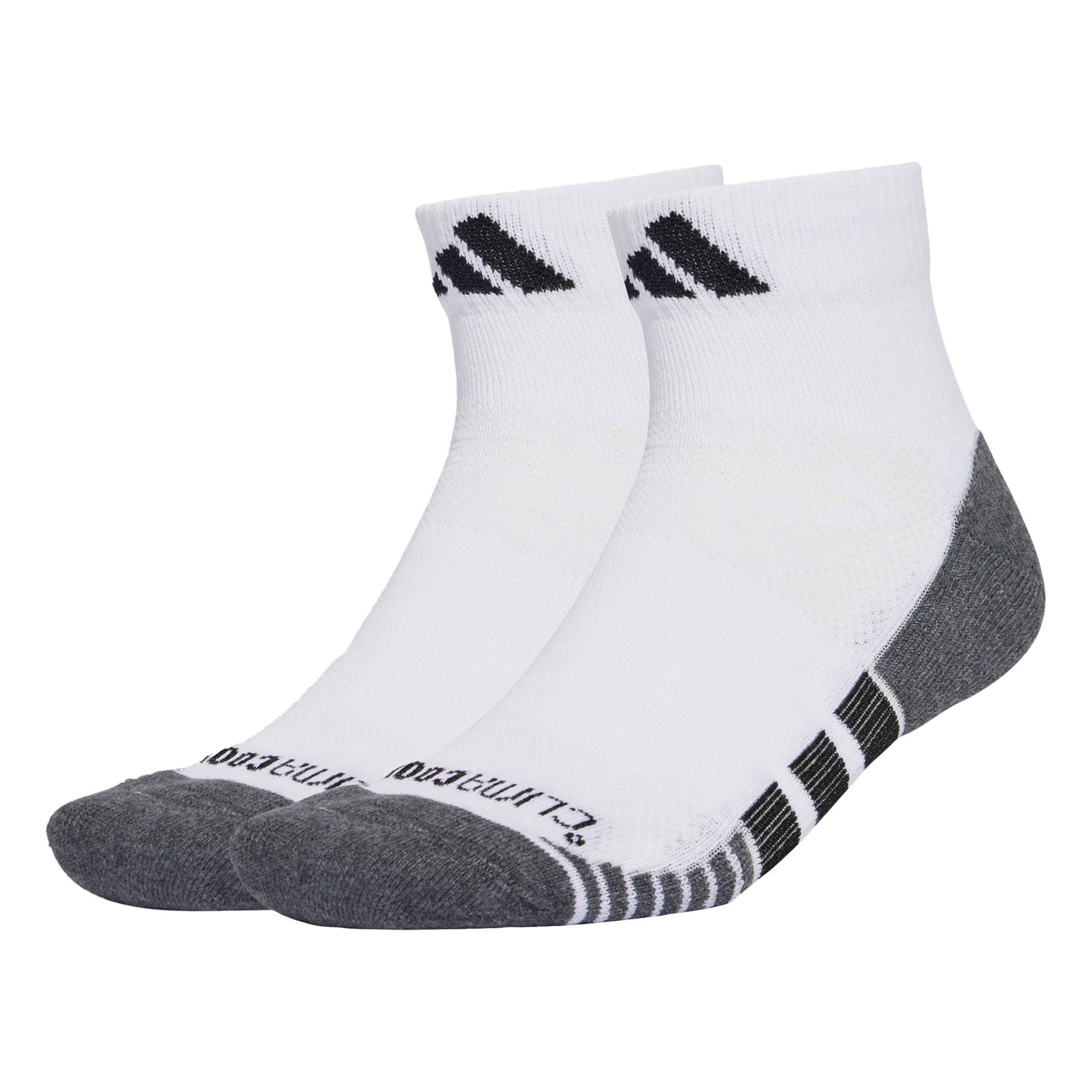 Chaussettes de sport 'Performance CLIMACOOL Cushioned Quarter 3-Pack' ADIDAS PERFORMANCE en blanc : devant