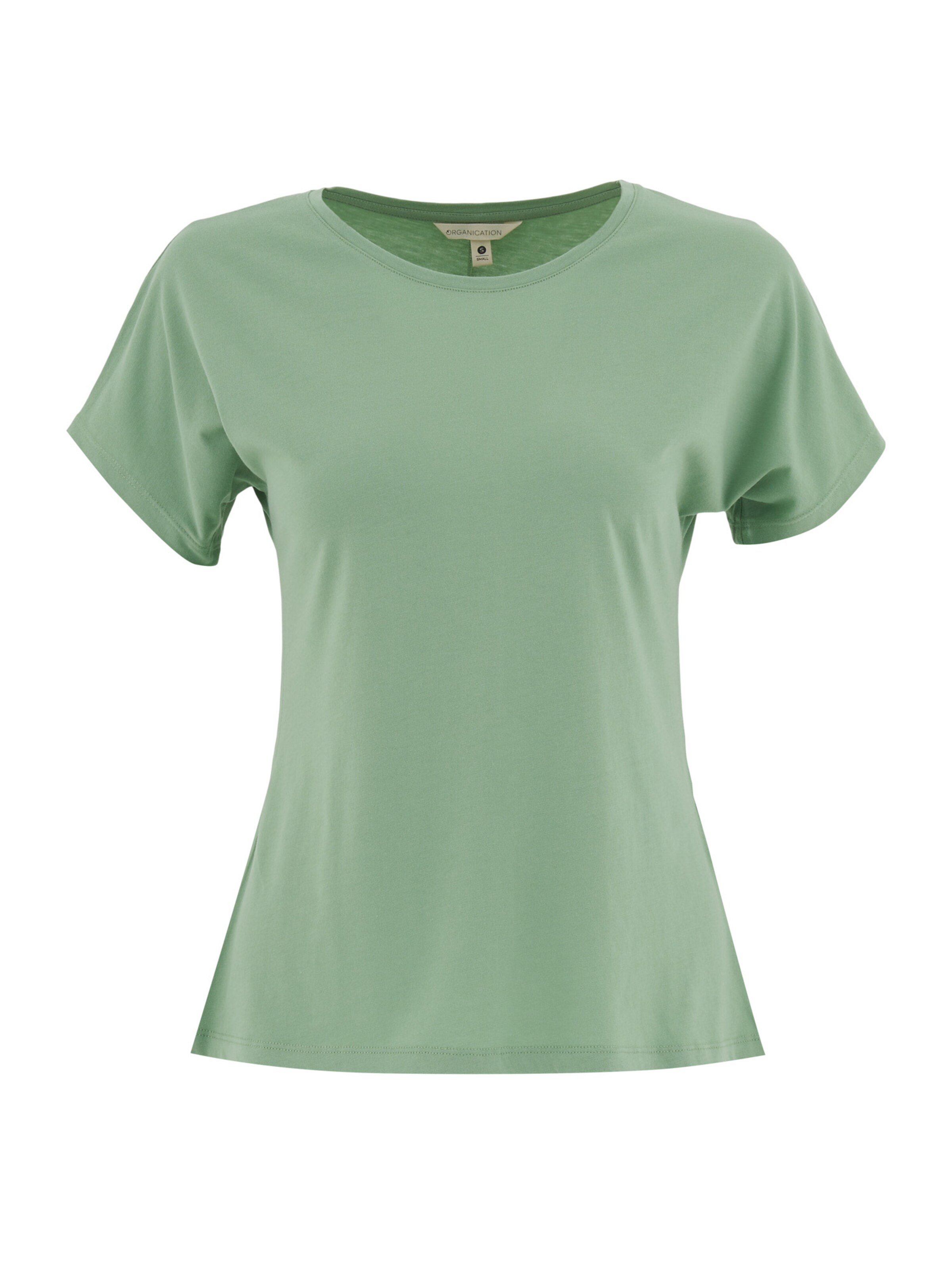 Organication Shirt in Green: front