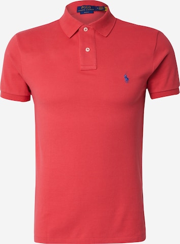 T-Shirt Polo Ralph Lauren en rouge : devant