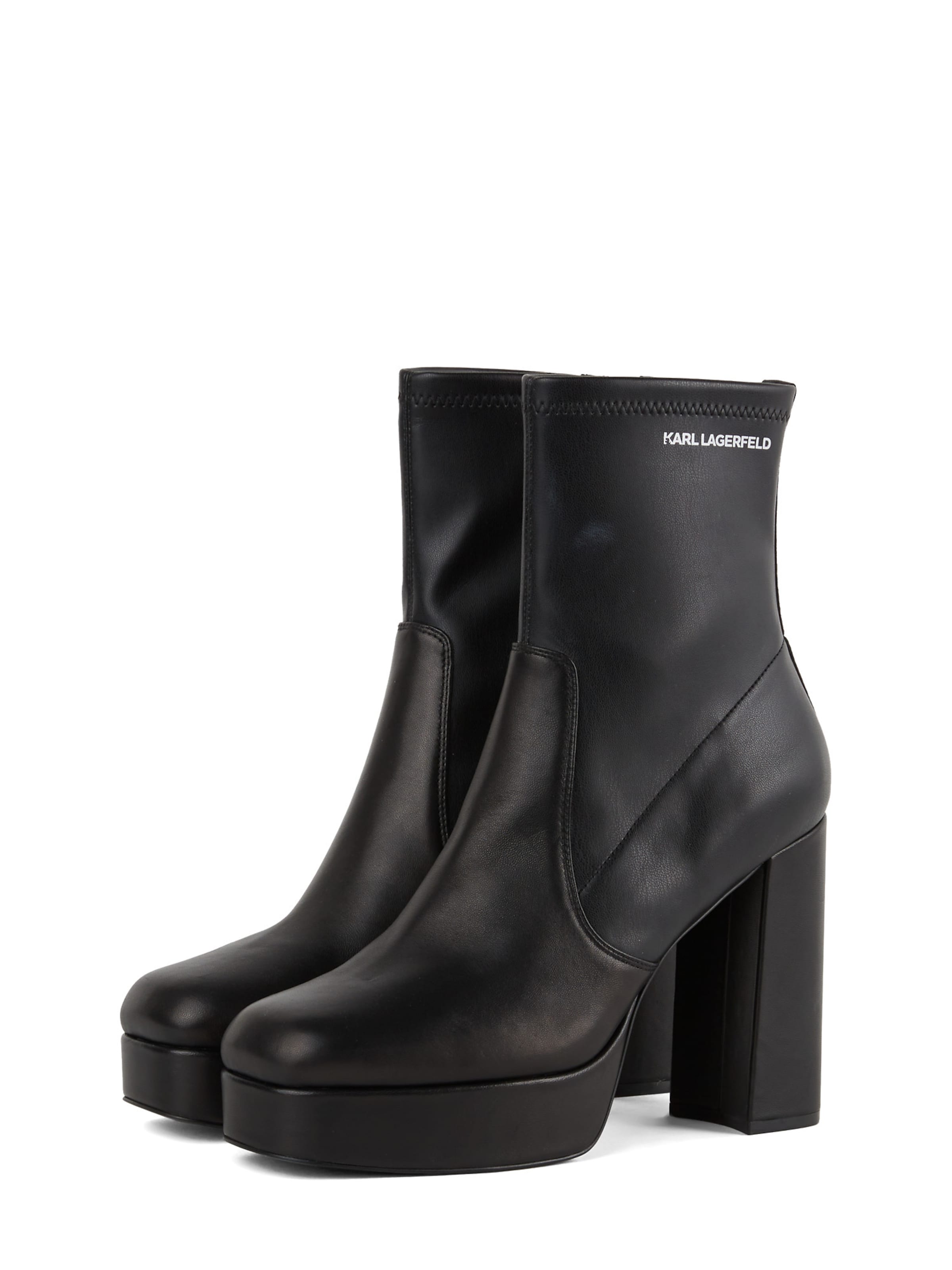 KARL LAGERFELD JEANS Μποτάκι 'Daphne' σε μαύρο