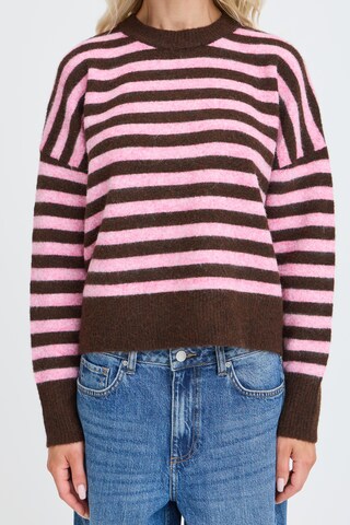 b.young Pullover in Braun