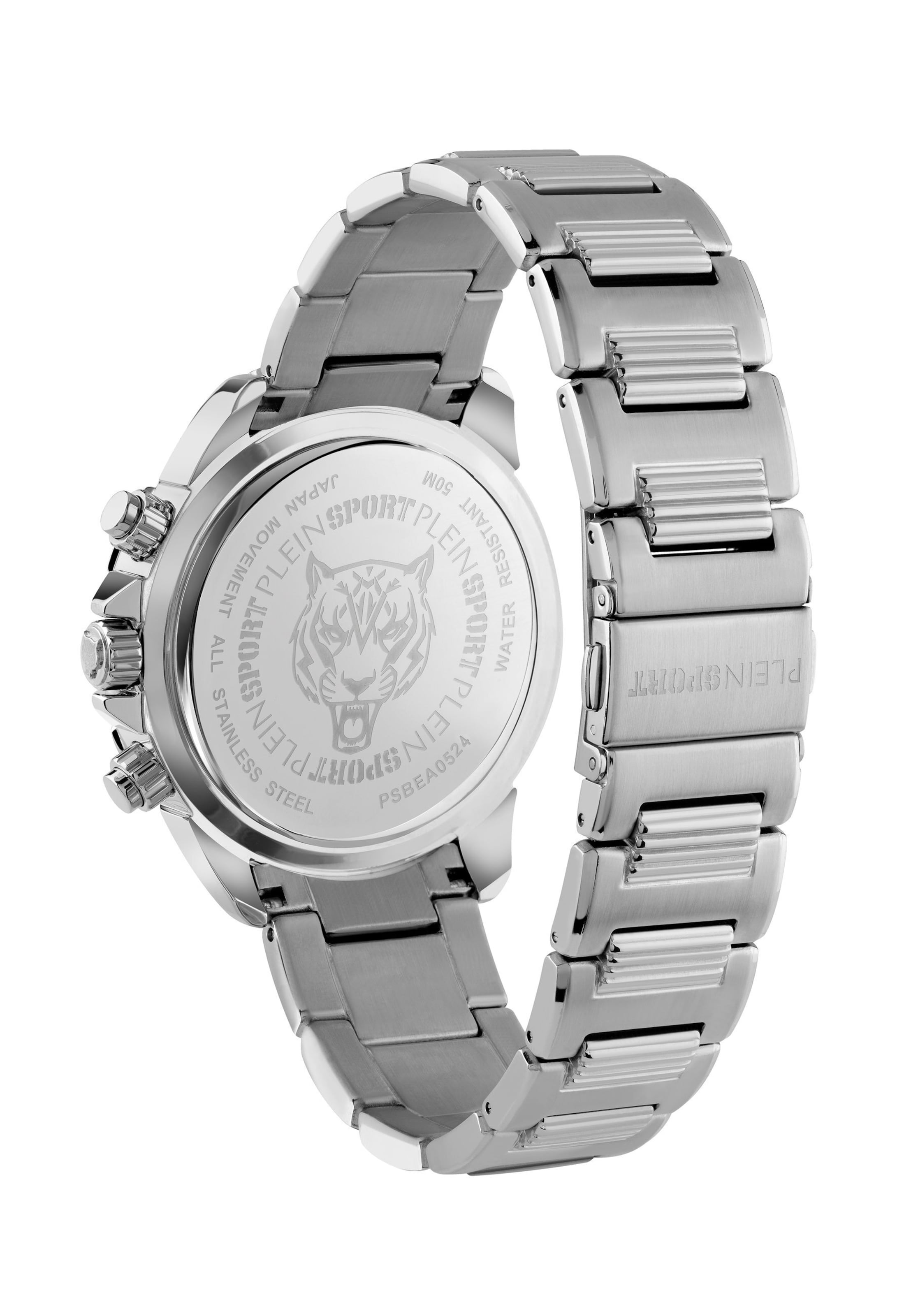 Plein Sport Analogt ur 'Impact' i sølv