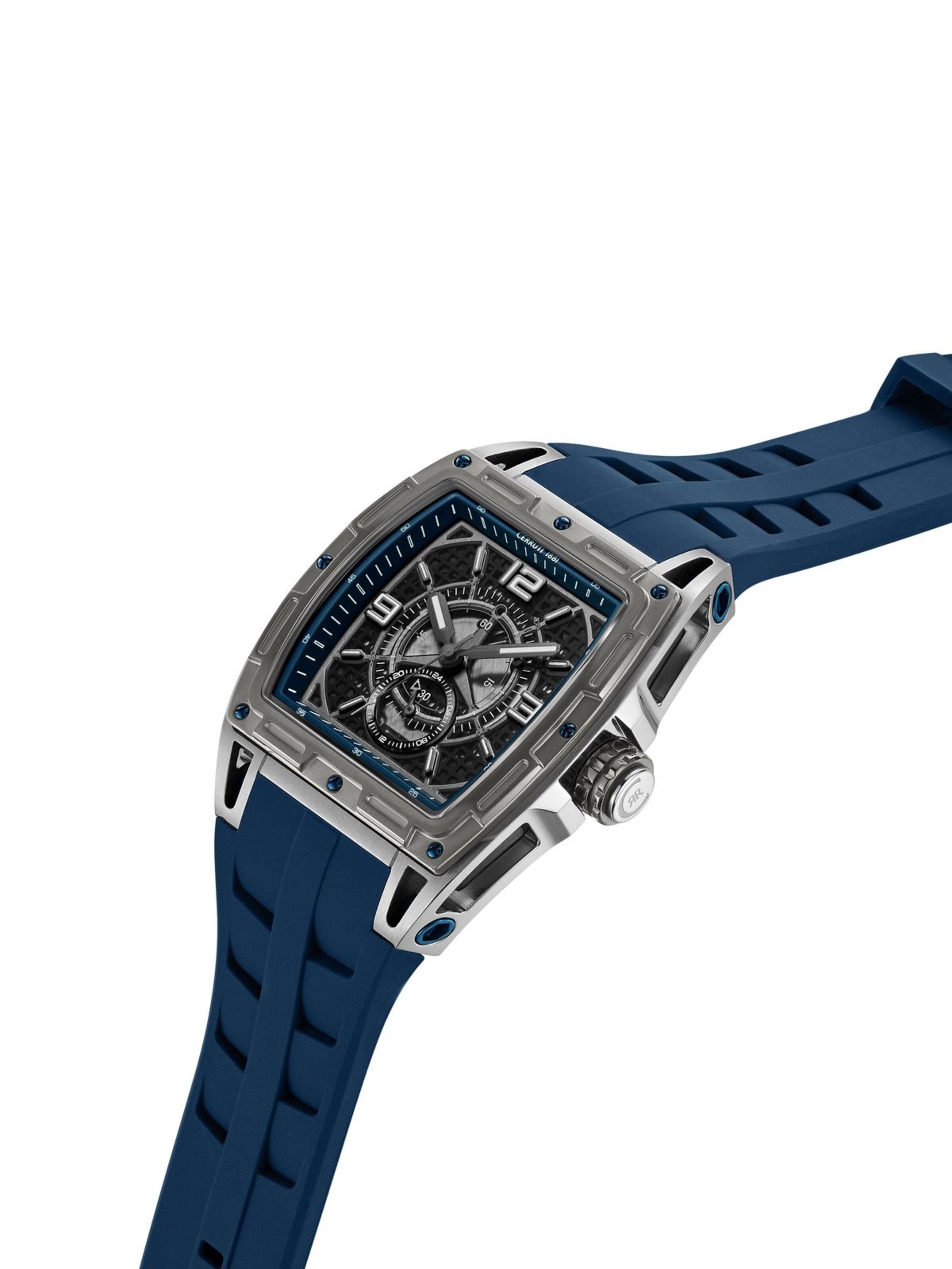 Montre à affichage analogique CERRUTI 1881 en bleu