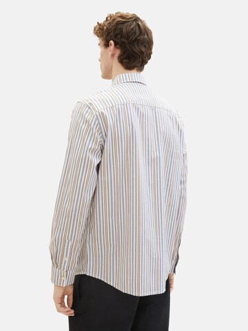 balta TOM TAILOR Standartinis modelis Marškiniai