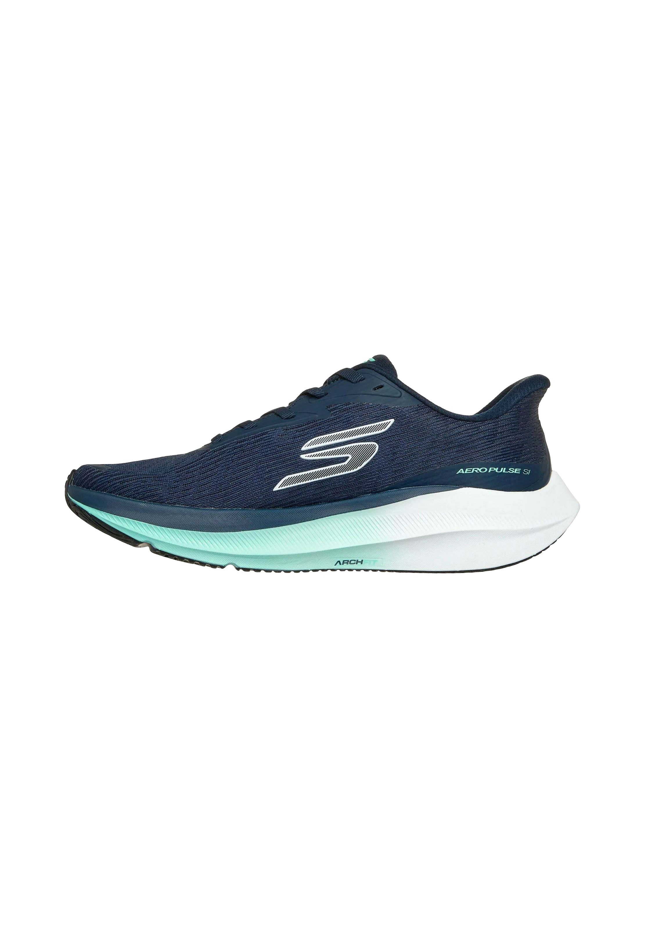 SKECHERS Laufschuh 'AERO PULSE' in 36 in navy / türkis / schwarz / offwhite, Produktansicht