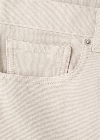 MANGO MAN Slim fit Jeans 'Nepto' in Beige