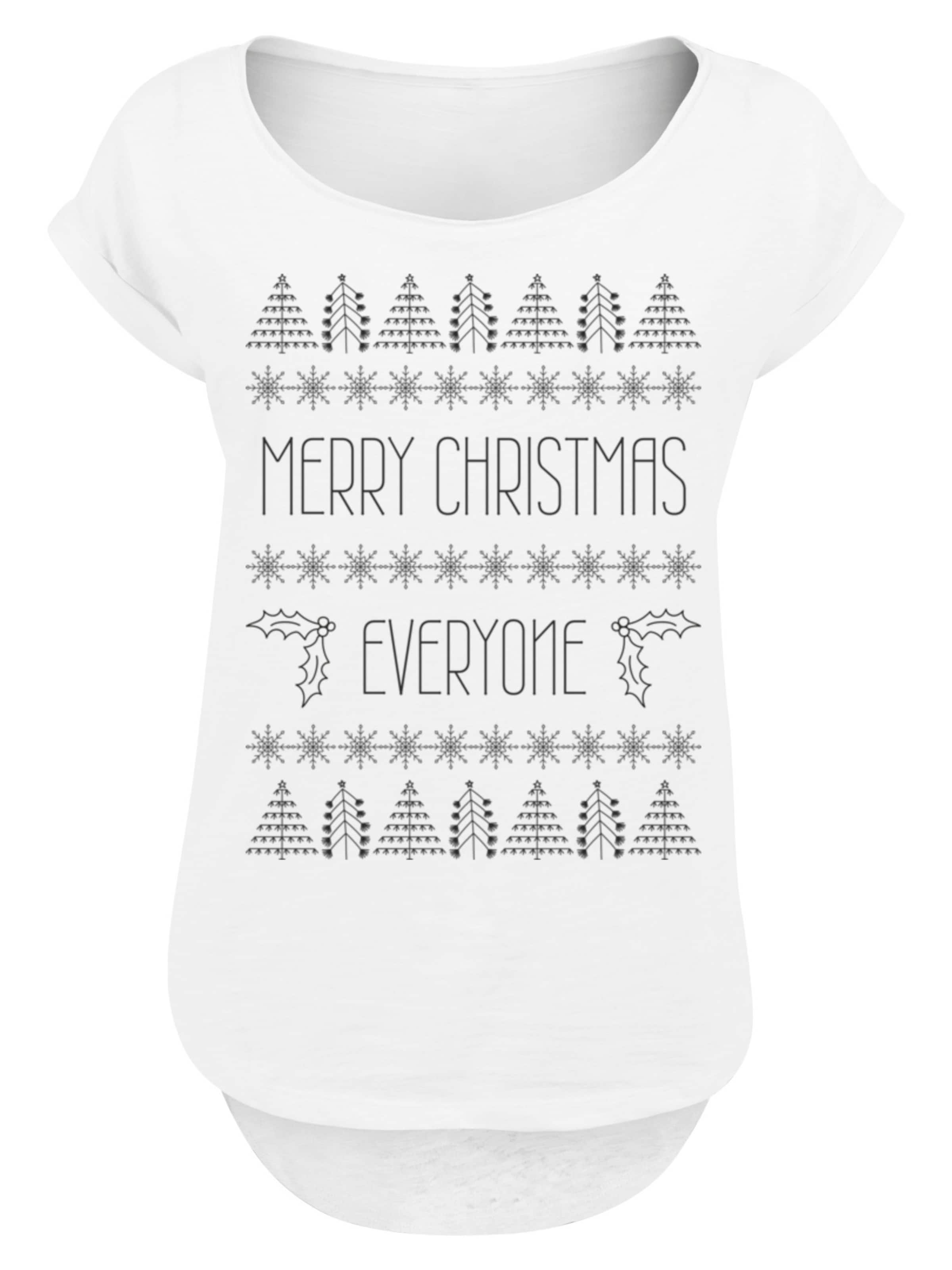 F4NT4STIC Shirt in Wit: voorkant