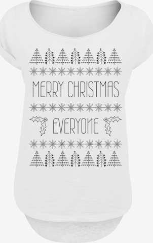 F4NT4STIC Shirt in Wit: voorkant