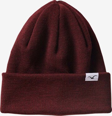 Cleptomanicx Beanie 'Wind' in Rot: predná strana