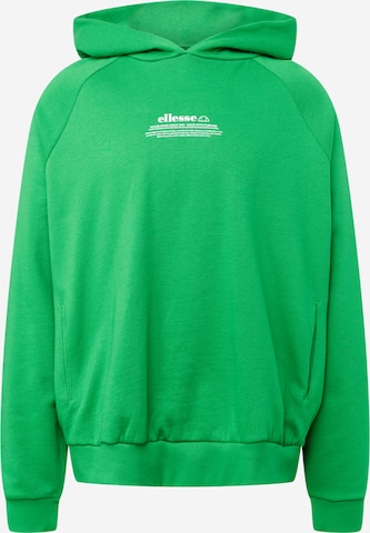 ELLESSE Sweatshirt 'Giordano' in Green: front