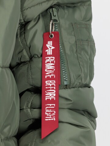 ALPHA INDUSTRIES Winter jacket in Green