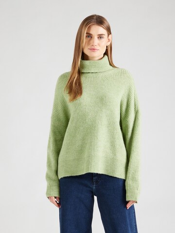 Pull-over Rich & Royal en vert : devant