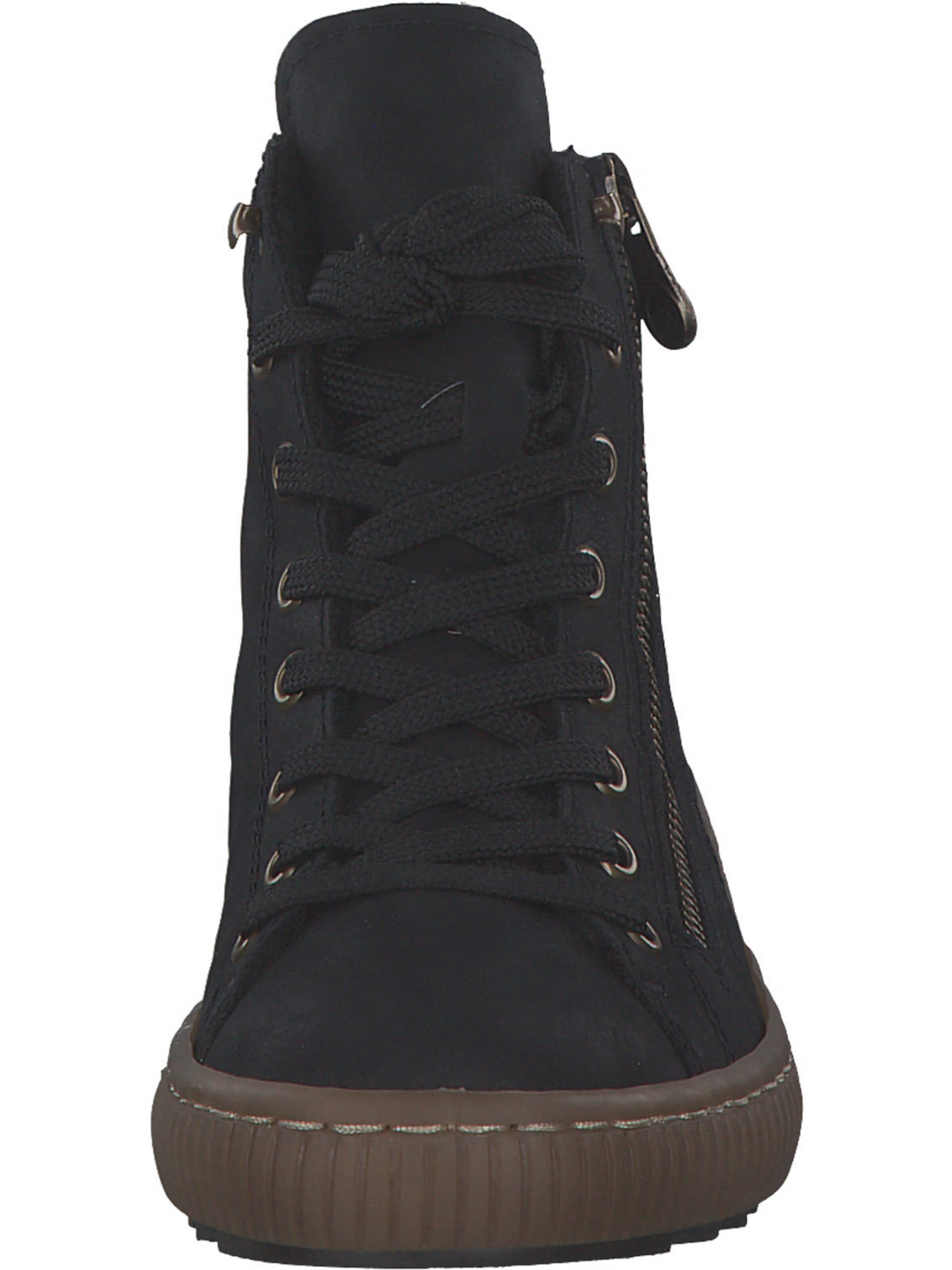 Rieker Schnürstiefelette in Schwarz