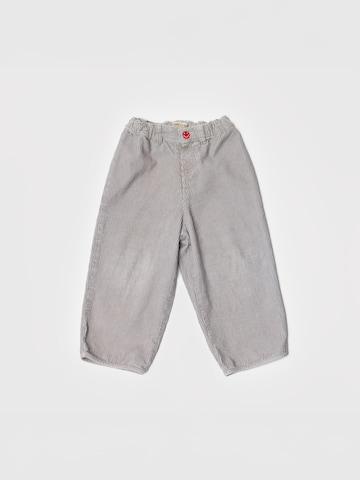Maru + Bo Wide Leg Bukser 'CORDUROY BALLOON PANTS' i grå: forside