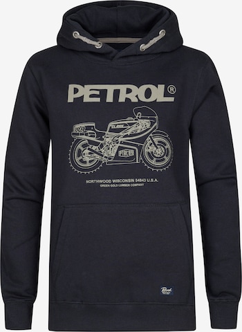 Petrol Industries Sweatshirt in Schwarz: Vorderseite