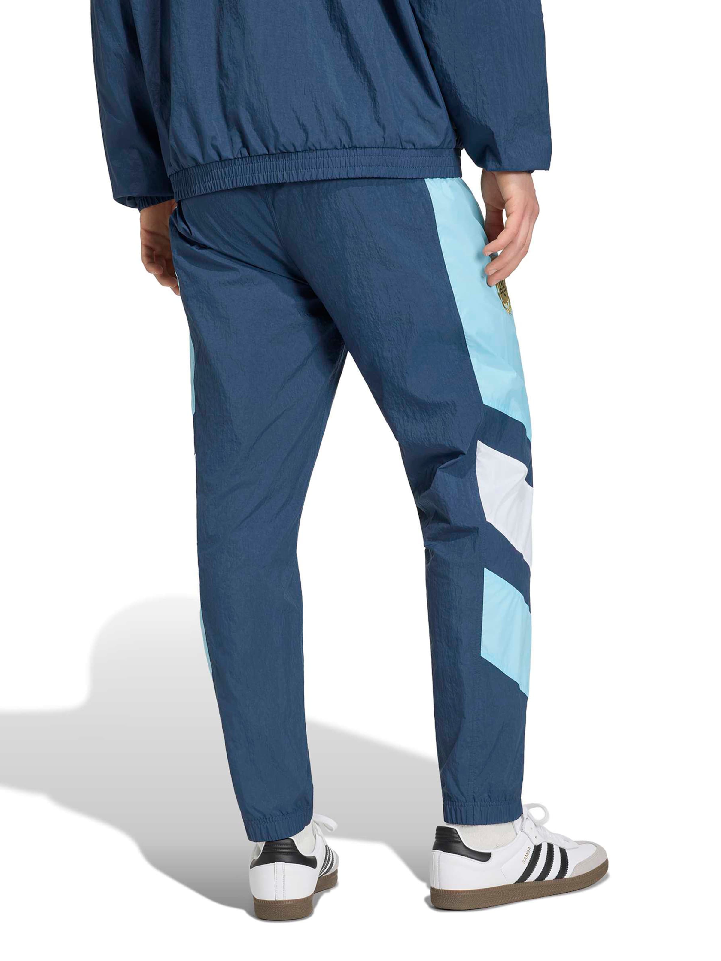 ADIDAS PERFORMANCE Tapered Sportbroek 'AFA EQT' in Blauw