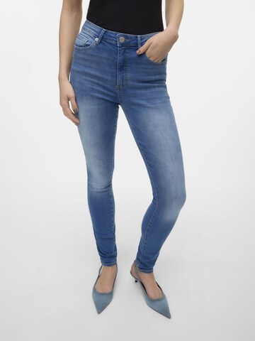 VERO MODA Skinny Jeans 'SOPHIA' in Blau